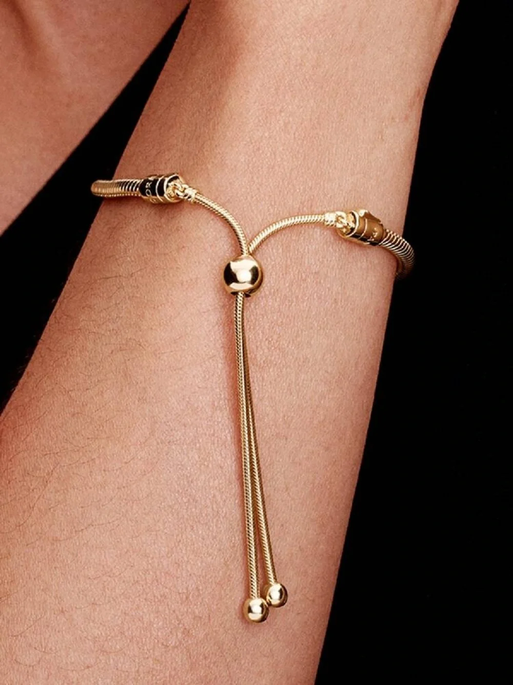 Pandora Snake Chain Slider Bracelet